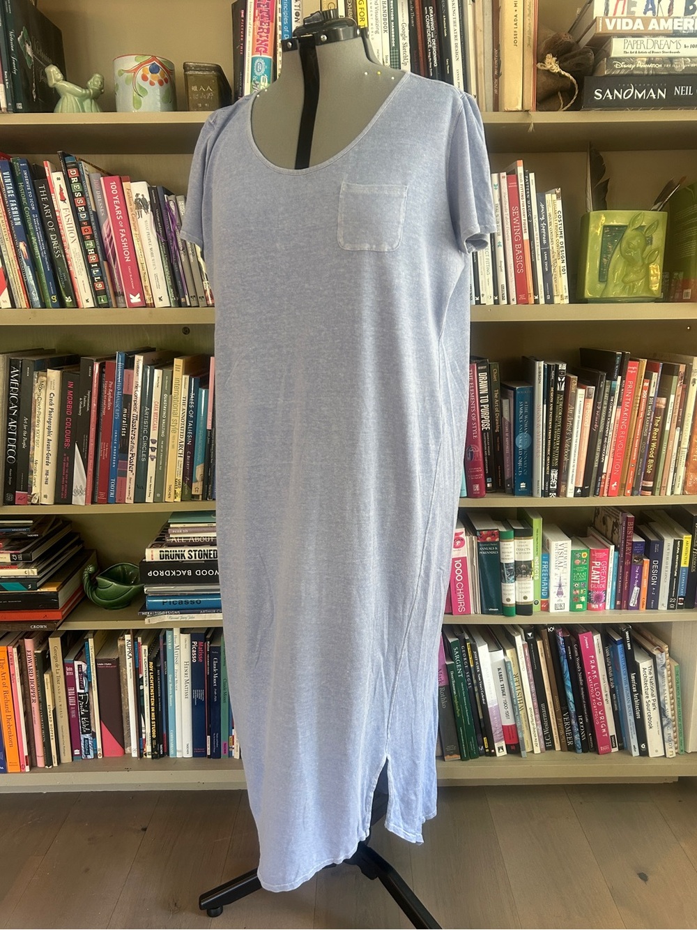 Poetry Light Blue Maxi Dress